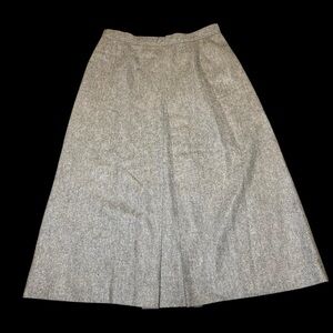 Classic Gray A-Line Women's Skirt